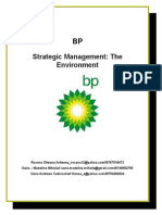 BP - Strategic Management - The Environment