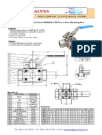 3 Way Ball Valve 3W1L