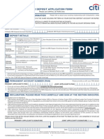 Deposit Appln Form