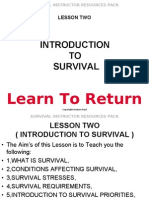 Introduction To Survival