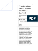 Criando Colunas Dinamicamente No ASP - Net DataGrid