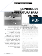 Control Temperatura para Cautin 112