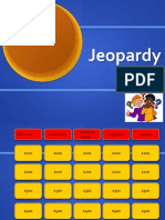 Present Simple Jeopardy