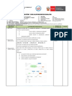 Sesión de Aprendizaje Función Lineal-Meza