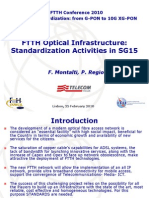 FTTH Optical Infrastructure