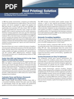 Capella Multi Host Print Datasheet