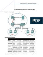 Práctica de Laboratorio 9.8.1 Address Resolution Protocol (ARP)