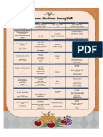 Mess Menu - January'2014