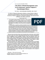 Donizetti and The Music of Mental Derangement - Anna Bolena, Lucia Di Lammermoor, and The Composer's Neurobiologica Lillness