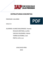 Codificacion en Java de Estructuras Discretas