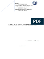 PNF - Manual para Elaboracion de Proyecto PNF - Modelos