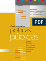 Evaluando Las Politicas Publicas - Libro