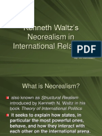 Neorealism in International Relations - Kenneth Waltz