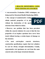 Non-Destructive Evaluation (NDE) Techniques, Are