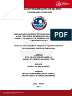 Ruiz Evelyn Manufactura Esbelta Mejora Laboratorio Quimico Analisis Minerales Empresa Comercializadora