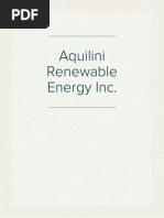 Aquilini Renewable Energy Inc.