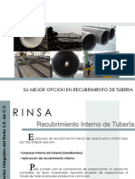 Recubrimiento Interno para Tuberias