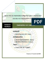 Plan Vial de Tumbes - Caminos