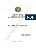 Planificacion Educativa