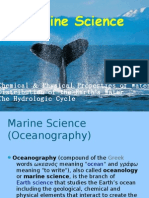 SCE 201 (Marine Science)