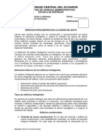 Edificios Inteligentes en La Cuidad de Quito (Autoguardado)