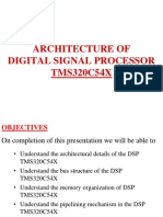 Architecture of Digital Signal Processor TMS320C54X