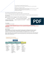 Question 1 of 7: What Would Be The Key Elements of The Analysis Framework?