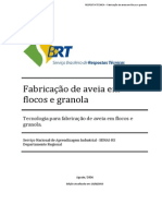 Fabricação de Aveia em Flocos e Granola