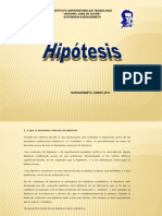 HIPOTESIS Estadistica Aplicada