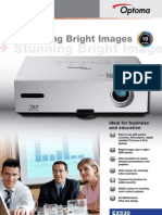 Optoma XGA Data Projector EX5301 Special Offer