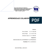 Informe Aprendizaje Colaborativo