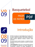 Proposta de Patrocínio Basqutebol