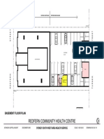 Redfern Community Health Centre: Basement Floor Plan