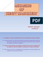 Packaging of Heavy Machinery