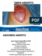 Abdomen Abierto ST 2013