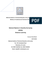 NDQS Course Handbook Distance Learning