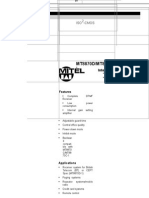 MT8870D/MT8870D-1: ISO - Cmos