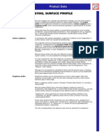 Dept Surface Profile