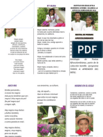 Plegable Recital de Poemas Afrocolombianos PDF