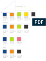 Primary Palette: Monarch Power - Color Formulas - Brand Standards - 2012