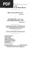 MRC v. Hunter - Cert Petition