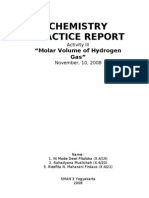 Molar Volume of Hydrogen