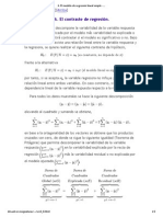 Tabla ANOVA Del Modelo de Regresión Lineal Simple. El Contraste de Regresión.