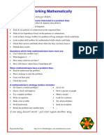 Working Mathematically: First Give Me An Interesting Problem