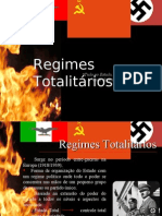 Apresentação - Regimes Totalitários