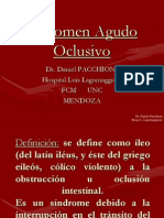 Abdomen Agudo Oclusivo..