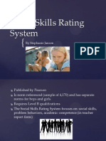 Social Skills Rating System