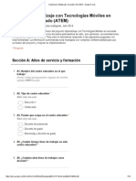 Cuestionario Diagnóstico Multigrado. Julio 2014