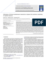 Utilization of Silicone Maintenance Materials To Improve The Moisture Sensitivity