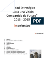 Claridad Estratégica Inconstructora 2012 - 2015